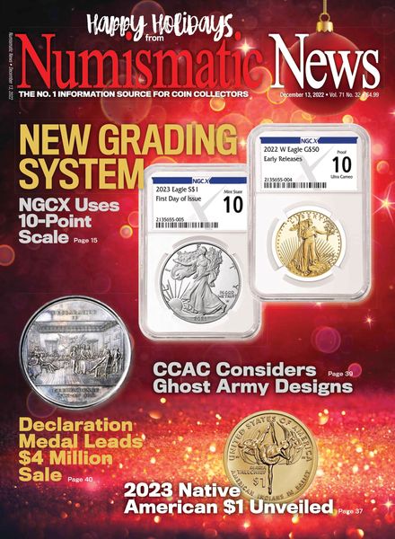 Numismatic News – 02 December 2022