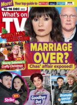 What’s on TV – 10 December 2022