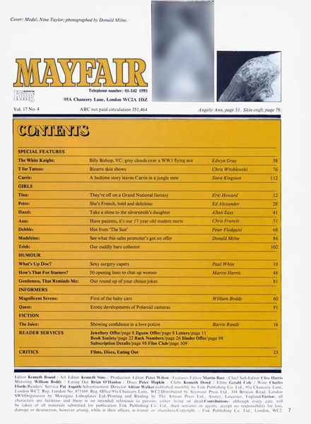Mayfair – Vol 17 N 04 April 1982