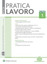 Pratica Lavoro – Gennaio 2023