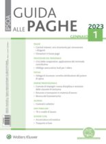 Guida alle paghe – Gennaio 2023