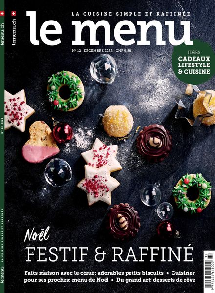 le menu edition francaise – decembre 2022