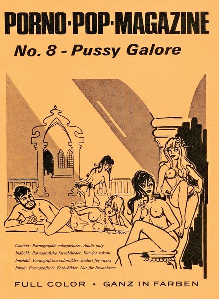 Poeno pop magazine – n 8 1970s