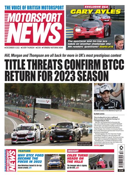 Motorsport News – December 08 2022
