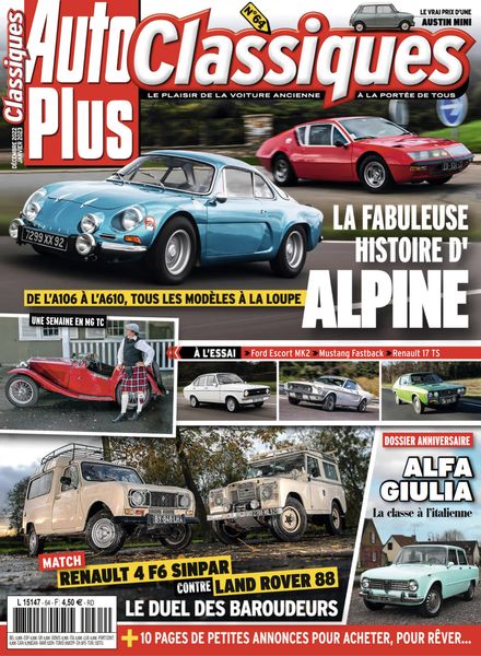 Auto Plus Classiques – 01 decembre 2022