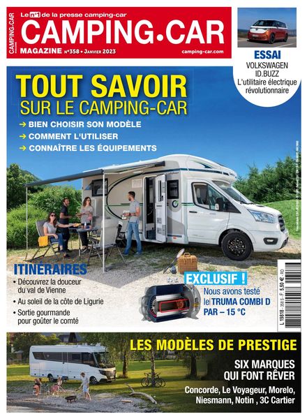 Camping-Car Magazine – Janvier 2023