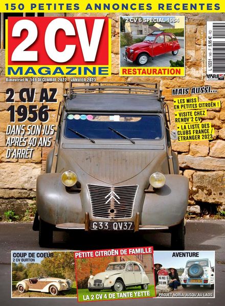 2 CV Magazine – decembre 2022