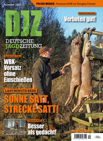 Deutsche Jagdzeitung – Dezember 2022