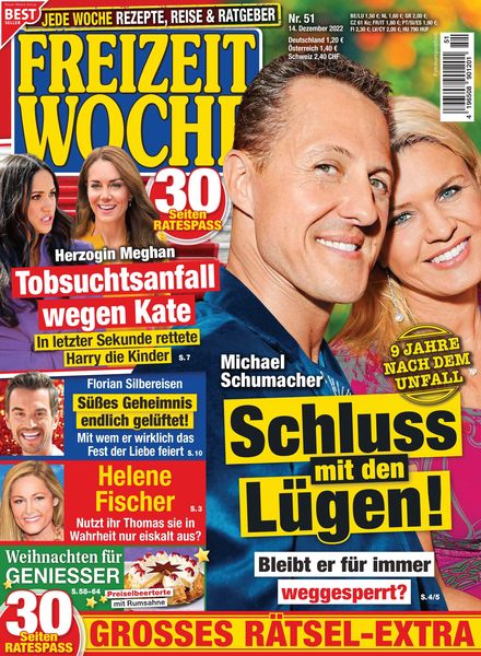 Freizeitwoche – 14 Dezember 2022