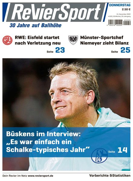 RevierSport – 15 Dezember 2022