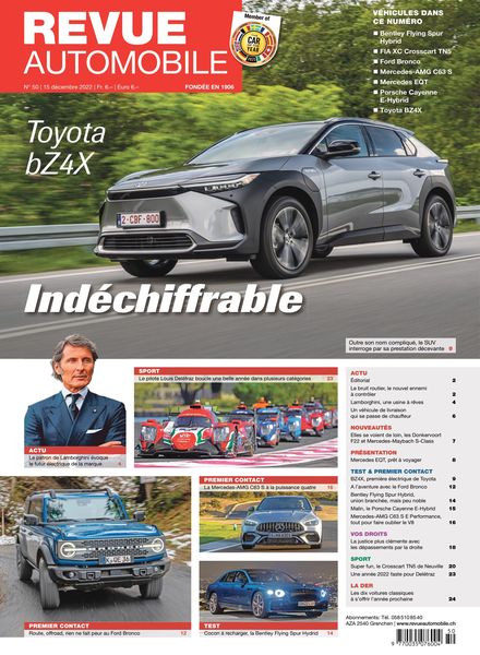 Revue Automobile – 15 decembre 2022