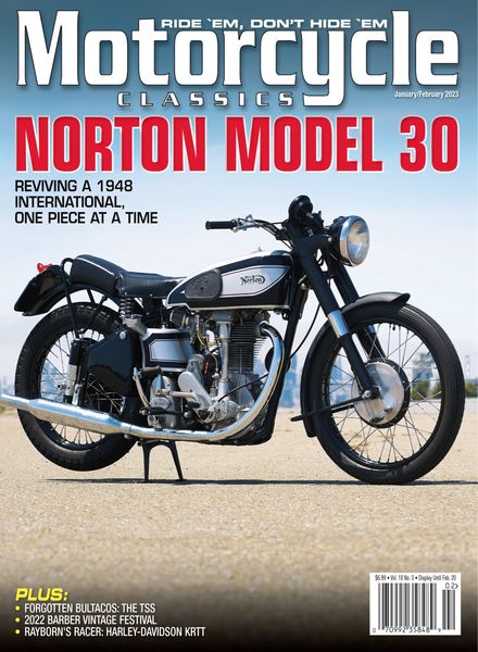 Motorcycle Classics – January-February 2023