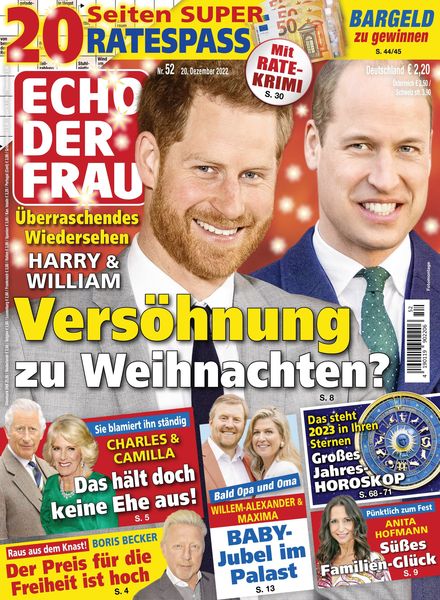 Echo der Frau – 20 Dezember 2022