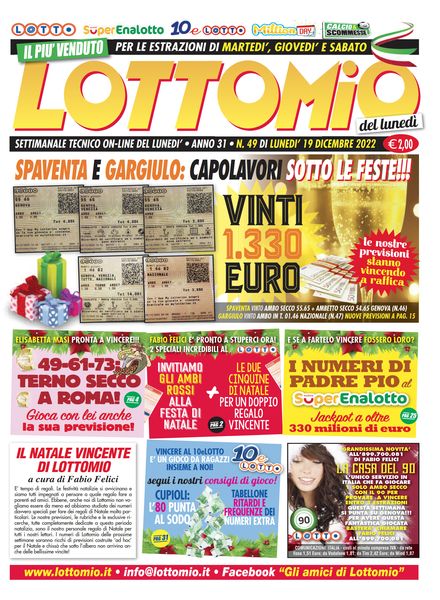 Lottomio – 19 Dicembre 2022