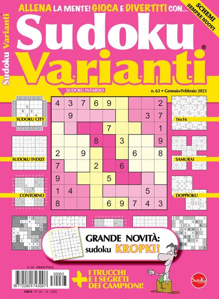 Sudoku Varianti – gennaio 2023