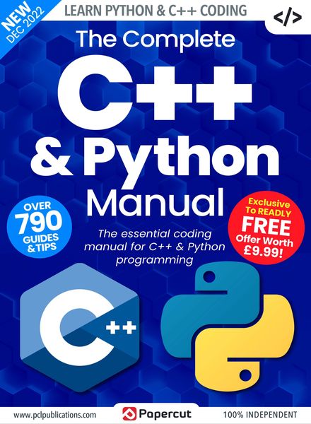 The Complete Python & C++ Manual – December 2022