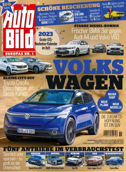 Auto Bild Germany – 22 Dezember 2022