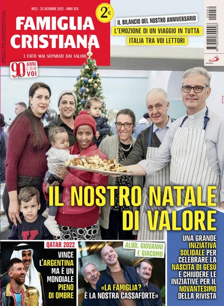 Famiglia Cristiana – 25 Dicembre 2022