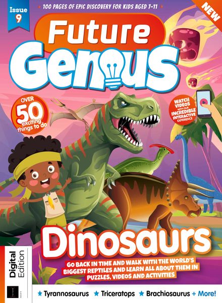 Future Genius – Issue 9 Dinosaurs Revised Edition – December 2022