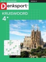 Denksport Kruiswoord 4 – december 2022