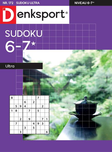 Denksport Sudoku 6-7 ultra – 01 december 2022