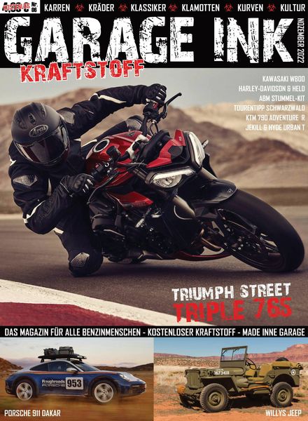 Garage Ink Kraftstoff – Dezember 2022