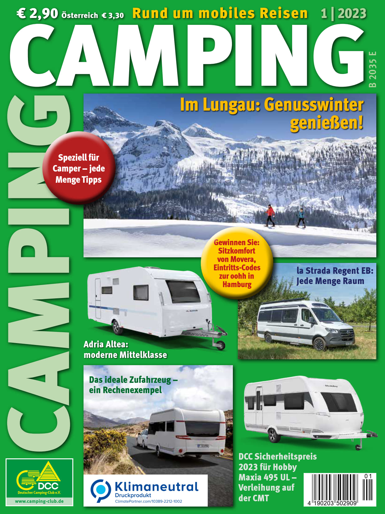 Camping Germany – Januar 2023