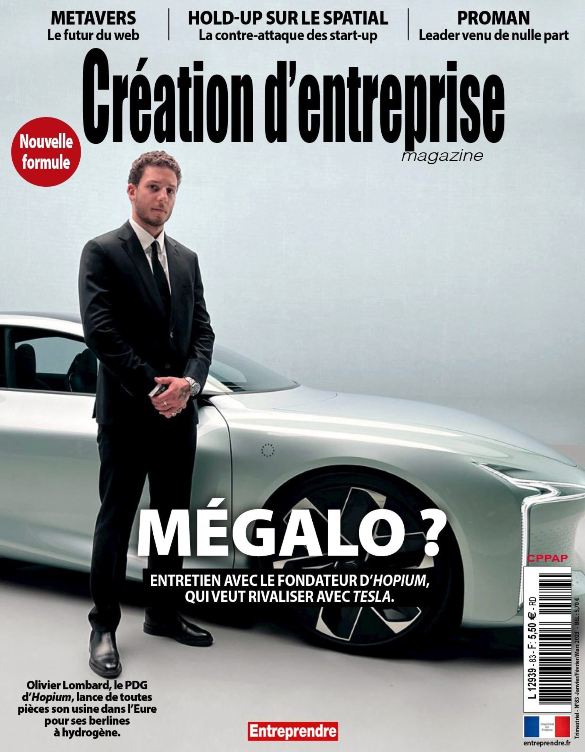 Creation d’Entreprise – decembre 2022
