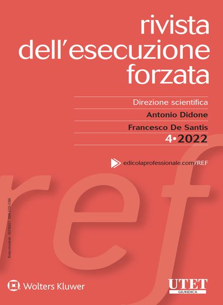 Esecuzione forzata – Dicembre 2022