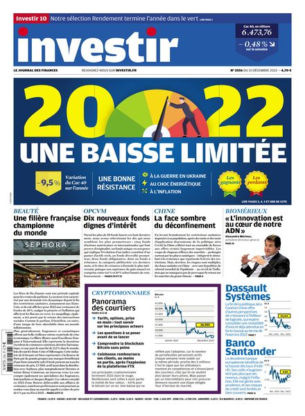 Investir – 31 Decembre 2022