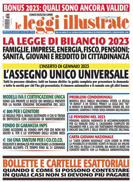 Leggi Illustrate – Gennaio 2023