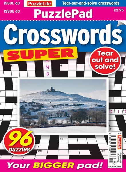 PuzzleLife PuzzlePad Crosswords Super – 29 December 2022