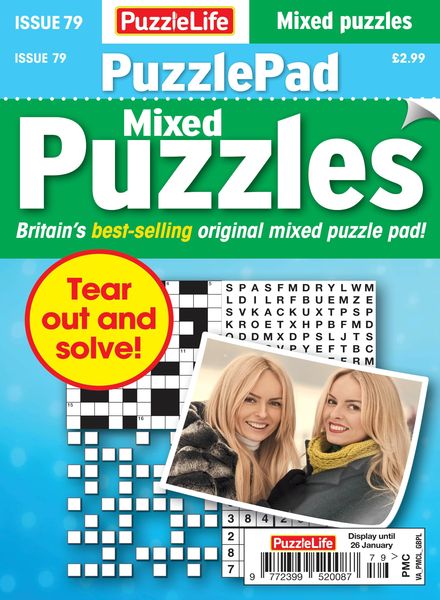 PuzzleLife PuzzlePad Puzzles – 29 December 2022