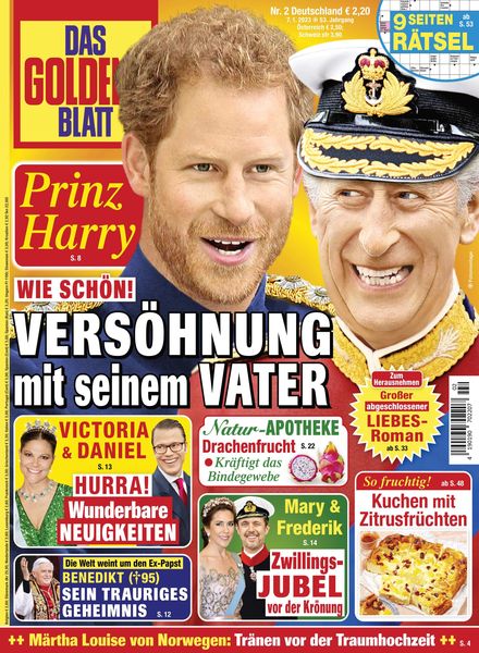 Das Goldene Blatt – 07 Januar 2023