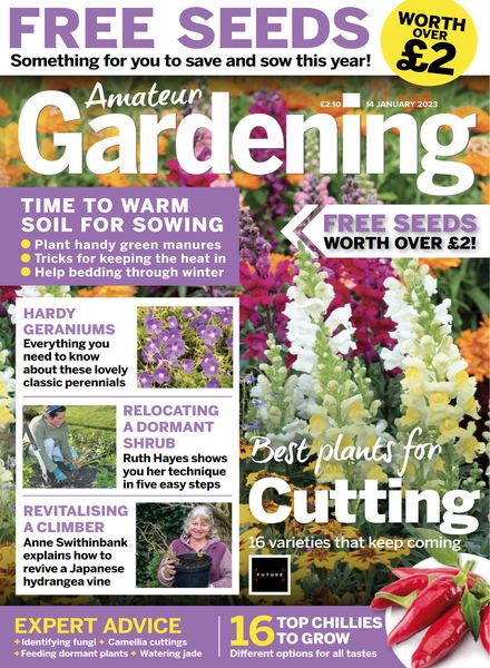 Amateur Gardening – 14 January 2023
