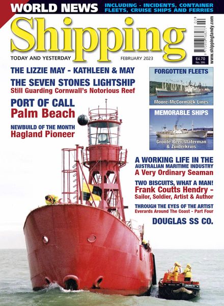 Shipping Today & Yesterday – February 2023