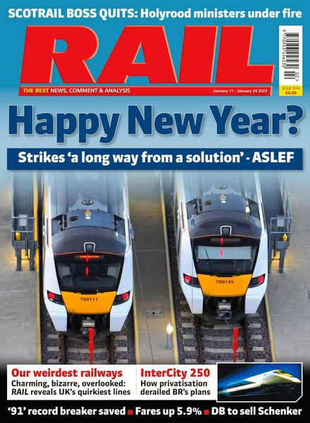 Rail – January 11 2023