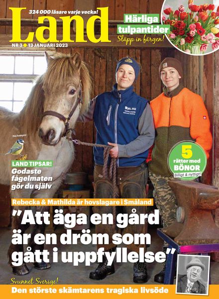 Land – 13 januari 2023