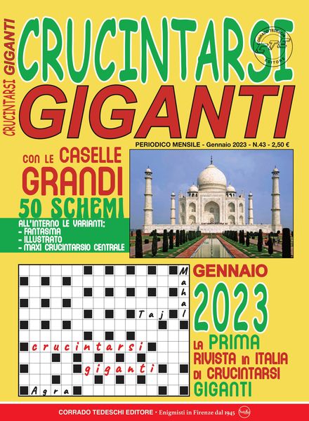Crucintarsi Giganti – 10 gennaio 2023