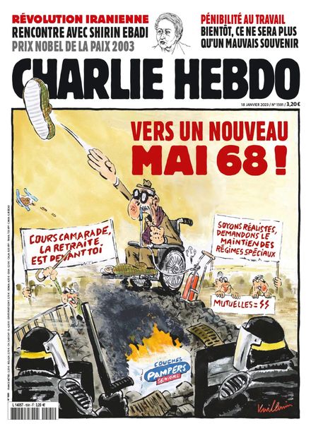 Charlie Hebdo – 18 Janvier 2023