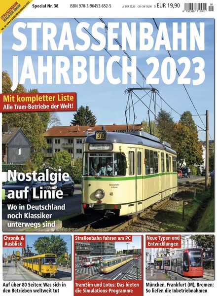 Strassenbahn Magazin – Jahrbuch 2023