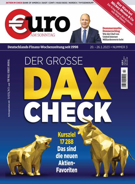 Euro am Sonntag – 20 Januar 2023