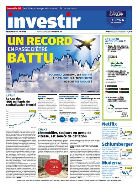 Investir – 21 Janvier 2023