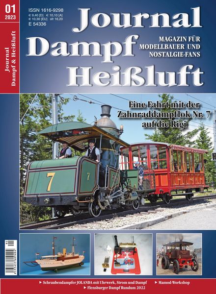 Journal Dampf & Heissluft – 20 Januar 2023