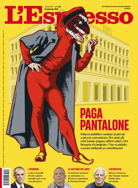 l’Espresso – 22 Gennaio 2023