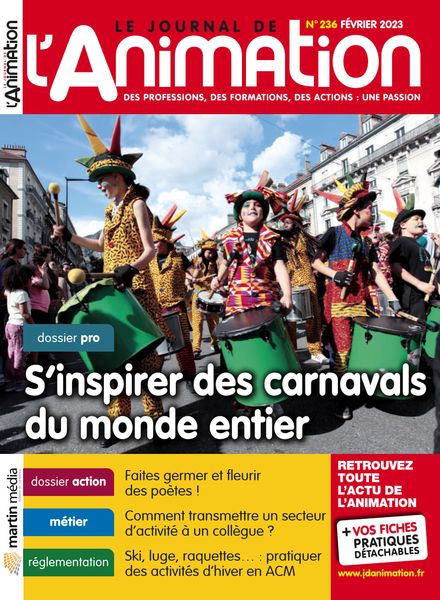 Le Journal de l’Animation – Fevrier 2023