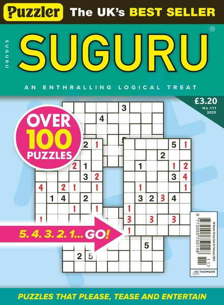 Puzzler Suguru – January 2023