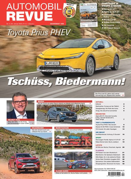 Automobil Revue – 26 Januar 2023