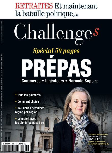 Challenges – 26 Janvier 2023