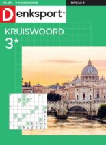 Denksport Kruiswoord 3 – 26 januari 2023